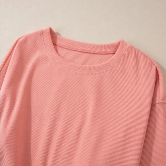 Kali ribbed 2 piece lounge set - Picture 8 of 9